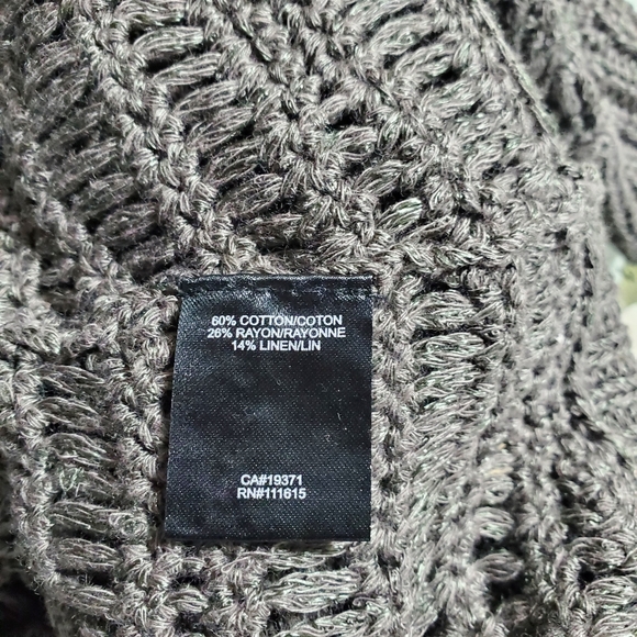 Robert Rodriguez Brown Off Shoulder Knit Sweater - Picture 6 of 7